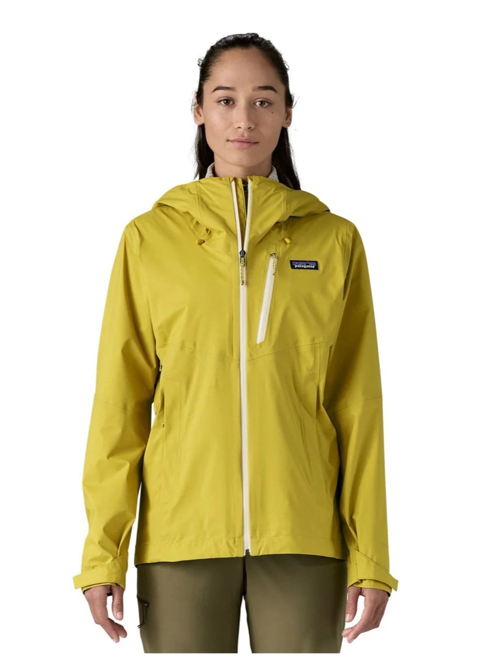 Patagonia Women's Chartreuse Waterproof Ski Jacket with Hood
